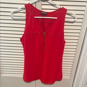 Express Women's Bold Red Tank Top